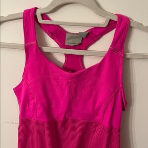 Athleta Fuchsia Racerback Top